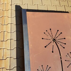 PFO01 Pfosten für Sichtschutzwand inkl. Montagematerial
