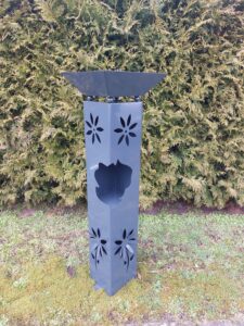 Säule in Anthrazit