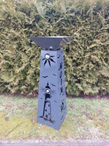 Säule in Anthrazit