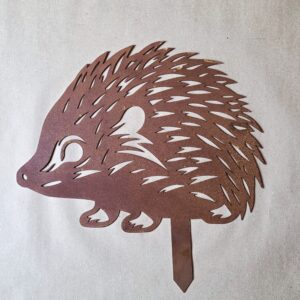 ST808 Edelrost Stecker "Igel"