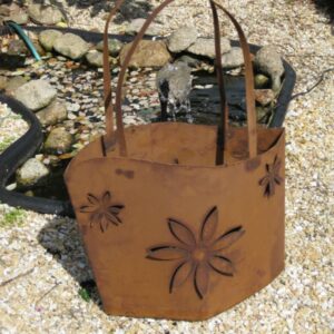 TA02/ TA02_klein Edelrost-Tasche