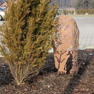TI01 Rost-Tigerfigur
